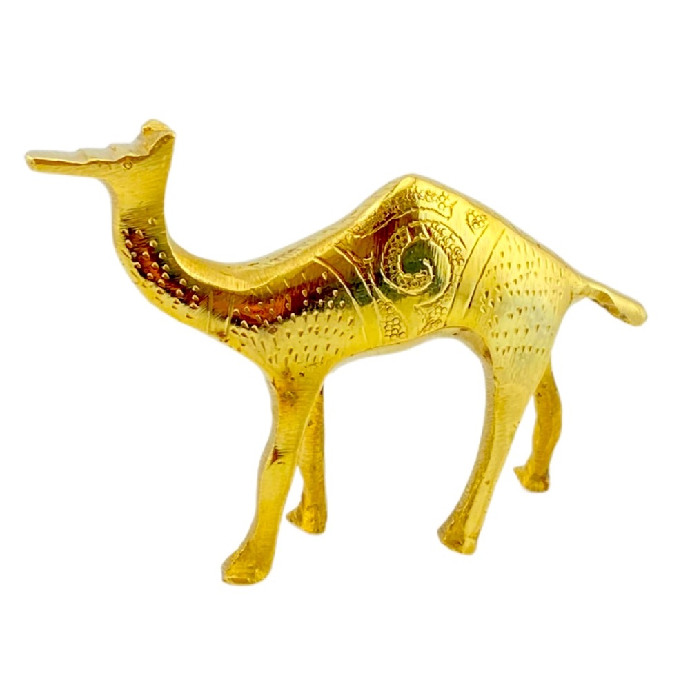 Vintage Brass Camel
